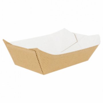 BARCHETTE ONDULATE CM 13,7x8,5x6,5  AVANA PZ 50